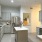 Stainless steel appliances inside a modern apartment home at Alto Highland Park